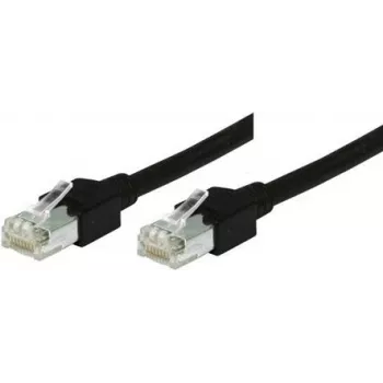 Tecline 713003S Ethernet Patch Laidas Juodas