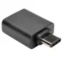 Eaton Tripp Lite Series USB 3.1 Gen 1.5 adapteris USB-C į USB Type A M/F 5 Gbps planšetei ir išmaniajam telefonui - USB adapteris - USB Type A (mot.) į 24 pin USB-C (vyr.) - USB 3.1 - Juodas (U428-000-F)