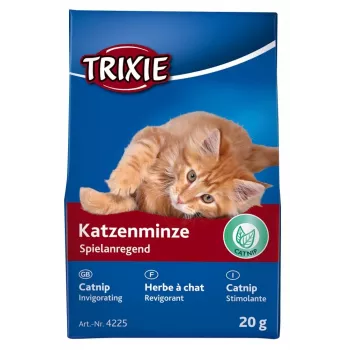 Katžolės skanėstas Trixie 4225 — 20 g augalinis skanėstas suaugusioms katėms, kartoninė pakuotė