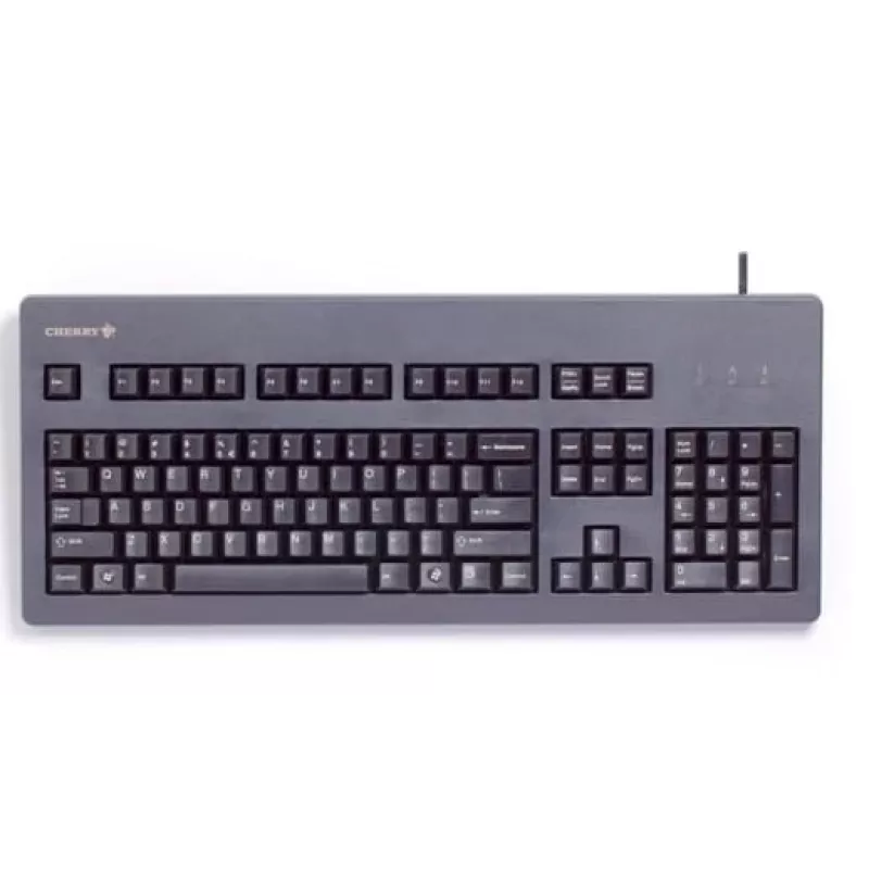 CHERRY G80-3000 klaviatūra USB + PS/2 Juoda