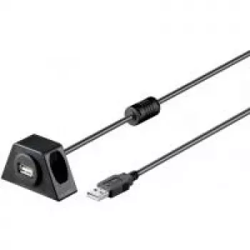 USB ilginimo laidas Goobay USB 2.0 0,6 m USB A juodas