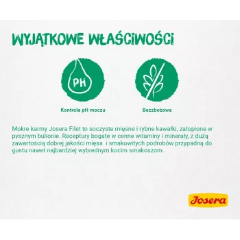 JOSERA Fillet vištiena su antiena – šlapias kačių ėdalas – 70 g