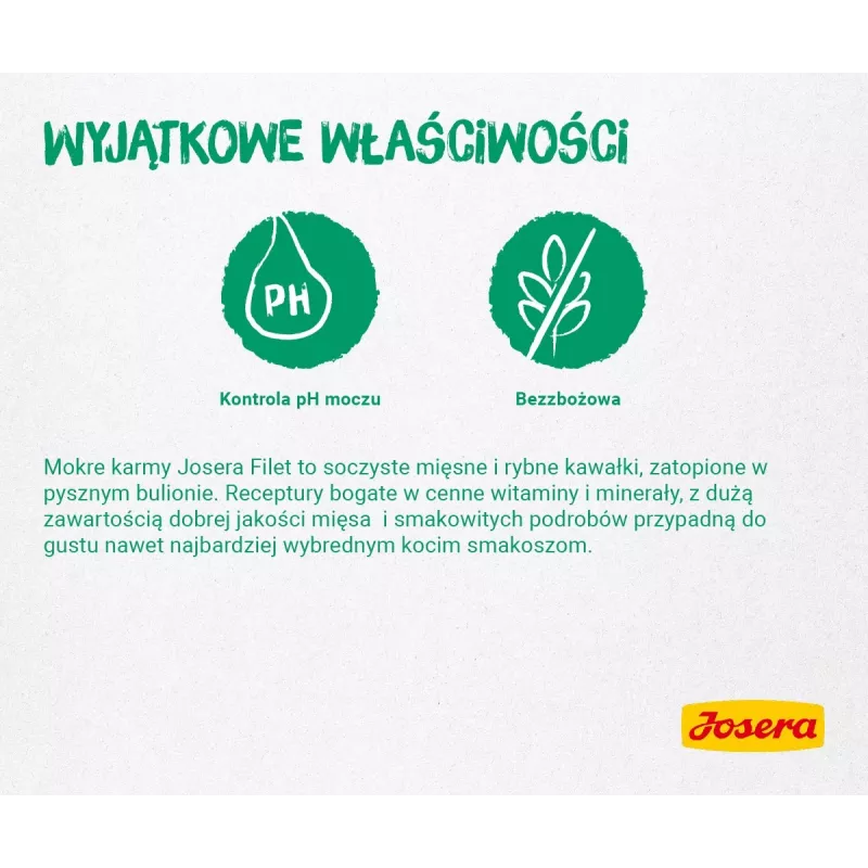 JOSERA Fillet vištiena su antiena – šlapias kačių ėdalas – 70 g