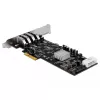 DeLOCK 89365 vidinė sąsajos plokštė, USB 3.2 Gen 1, PCIe, 4 išoriniai prievadai