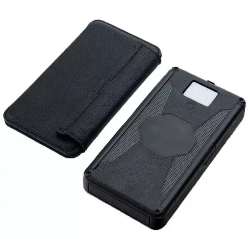 Nešiojama baterija PowerNeed ES20000B 20000mAh — 2x USB 5V/2A, 9W, atspari vandeniui, juoda, 370 g
