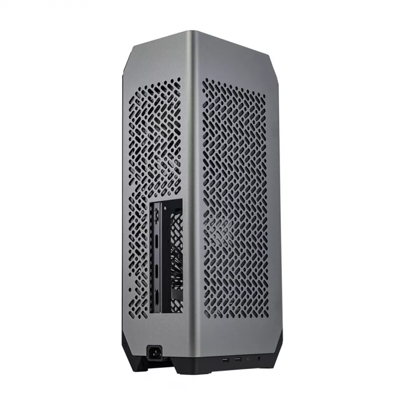 Cooler Master NCORE 100 MAX pilkas SFF korpusas su 850 W maitinimo šaltiniu