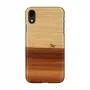 Dėklas iPhone XR man and wood juodas, apsauginis minkštas