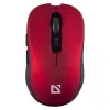 Belaidė RF tylioji pelė DEFENDER Gassa MM-105 – ambidekstrinė, 1600 DPI, 2,4 GHz, nano USB imtuvas