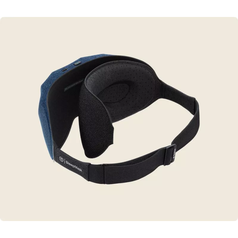 Therabody SleepMask masažuoklis veidui juoda, mėlyna