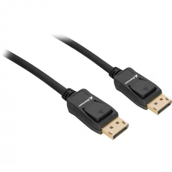 DisplayPort kabelis Sharkoon 1.4 8K, 1 m, juodas
