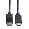 DisplayPort kabelis VALUE DP - HDTV M/M 1m