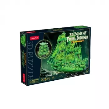 3D dėlionės modelis Skrajojantis olandas, šviečiantis tamsoje, CubicFun 306-T4041H