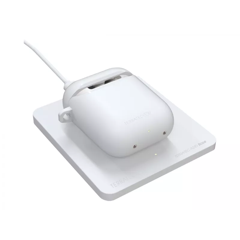 Belaidis įkrovimo padėklas Terratec ADD Base White USB belaidis įkrovimas patalpose