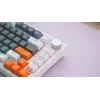 Gaming klaviatūra Savio ASTRAL WHITE JADE 3 COLOURS USB QWERTY US International