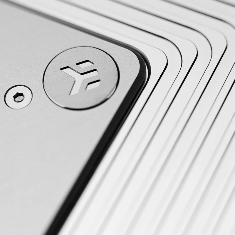 Galinė plokštė EK Water Blocks sidabrinė 1 vnt. kompiuterio aušinimo sistemos aksesuaras
