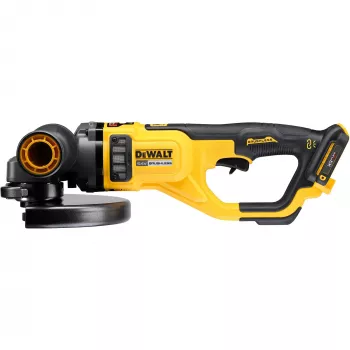 Kampinis šlifuoklis DeWalt DCG460N-XJ 54V bešepetėlis variklis, 230 mm diskas