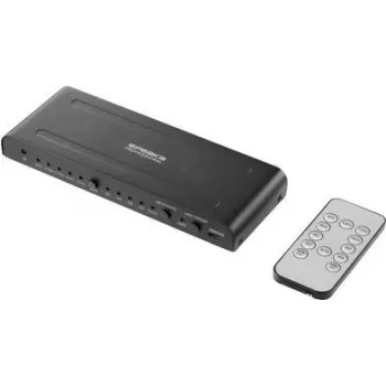 SP-HDA-550 4 prievadų HDMI jungiklis su ARC garso grįžtamuoju kanalu 3840 x 2160 (SP-10358320)
