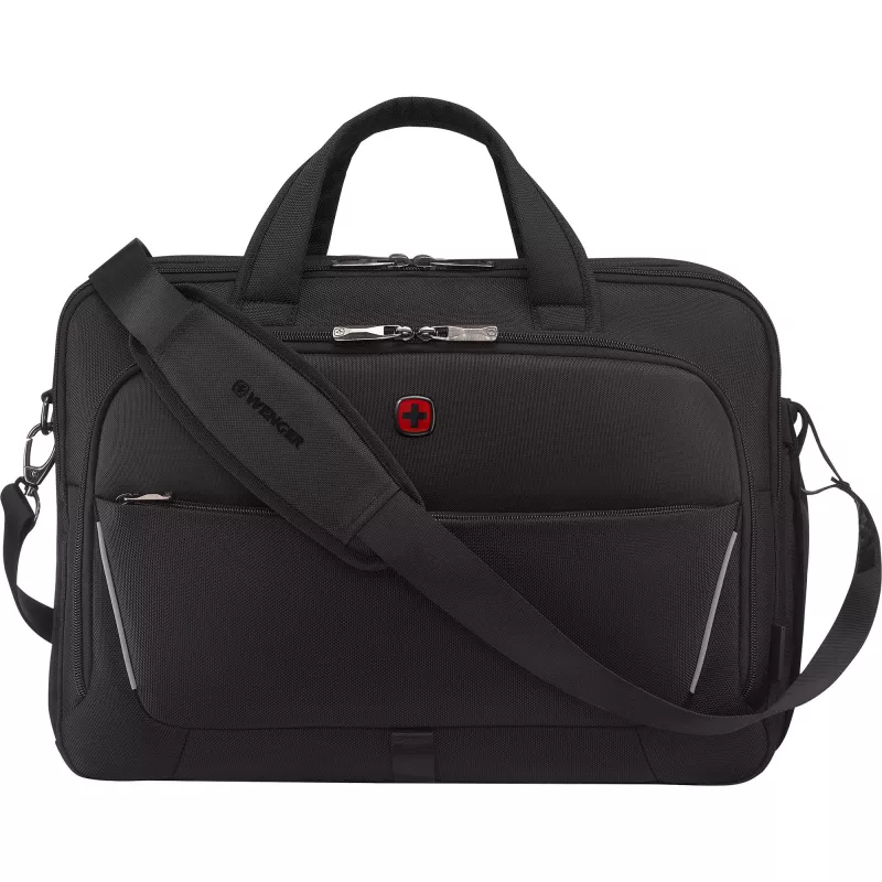 Wenger portfelis Meteor, tinka 16–17 colių nešiojamam kompiuteriui (iki 43,2 cm), juodas