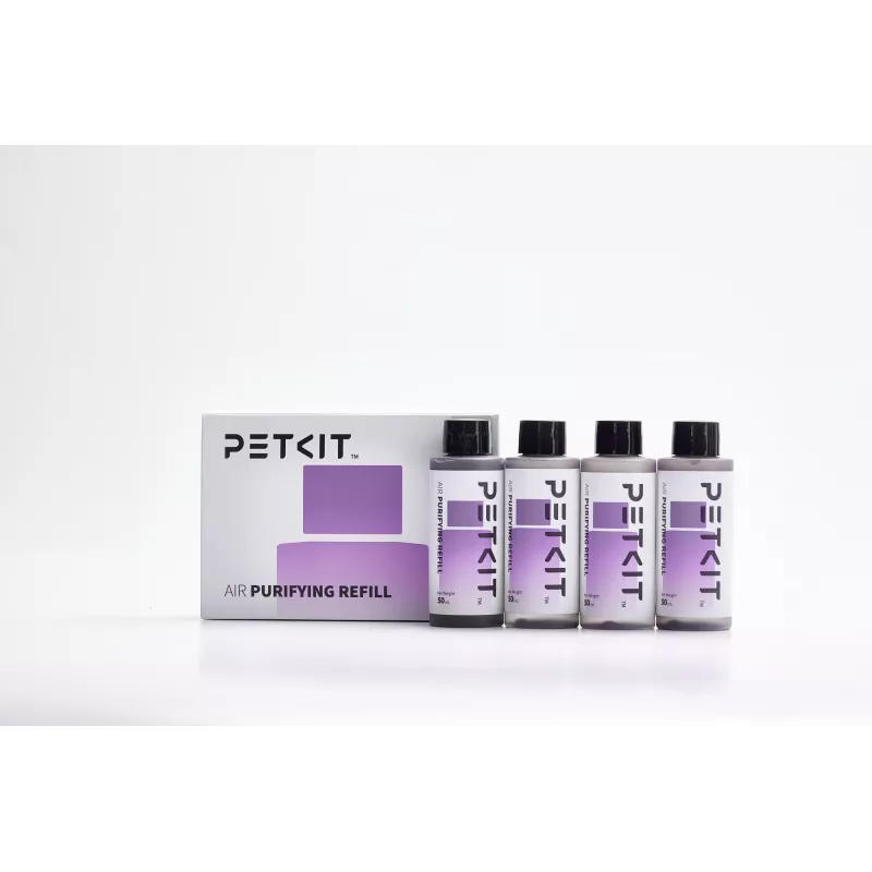 PETKIT koncentruotas oro valymo papildymas, skirtas PURA X, PURA MAX ir PURA MAX 2, 50 ml x 4