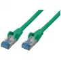 Tinklo kabelis ShiverPeaks 75711-0,5G Cat6a S/FTP 0,5 m žalias