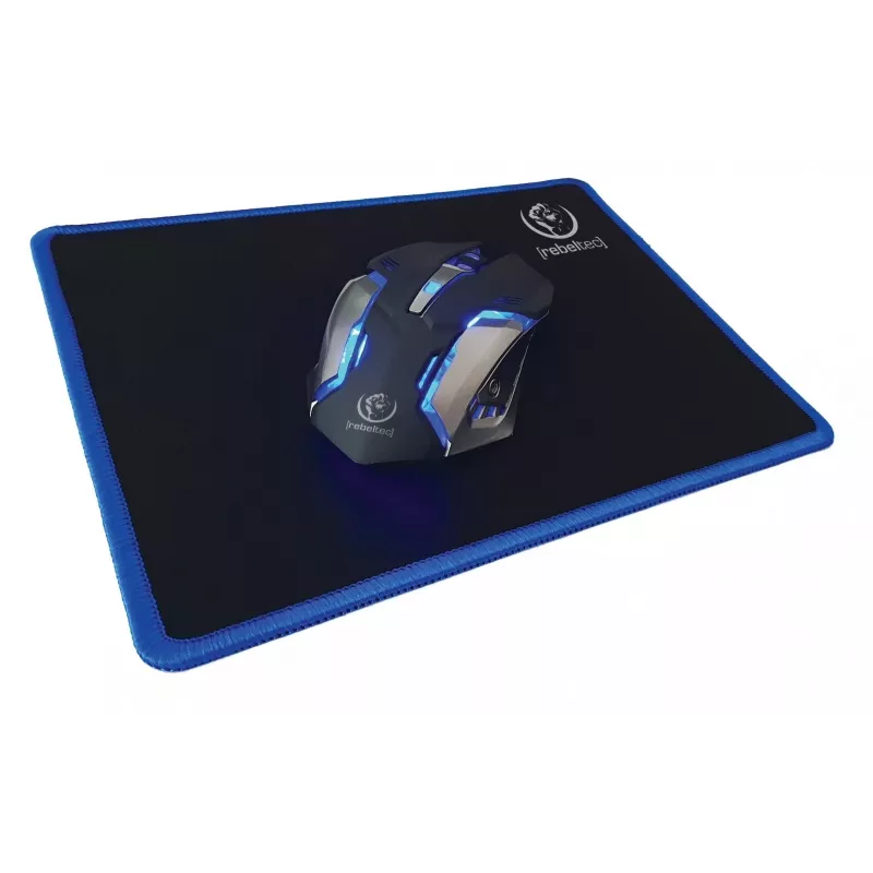 Rebeltec SHERMAN Gaming klaviatūra su pele USB QZERTY angliškas juodas