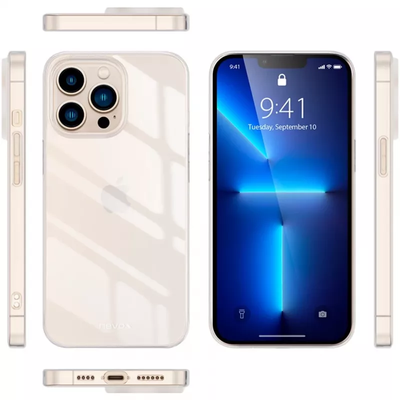 StyleShell Flex, Skaidrus telefono dėklas, iPhone 15 Pro Max