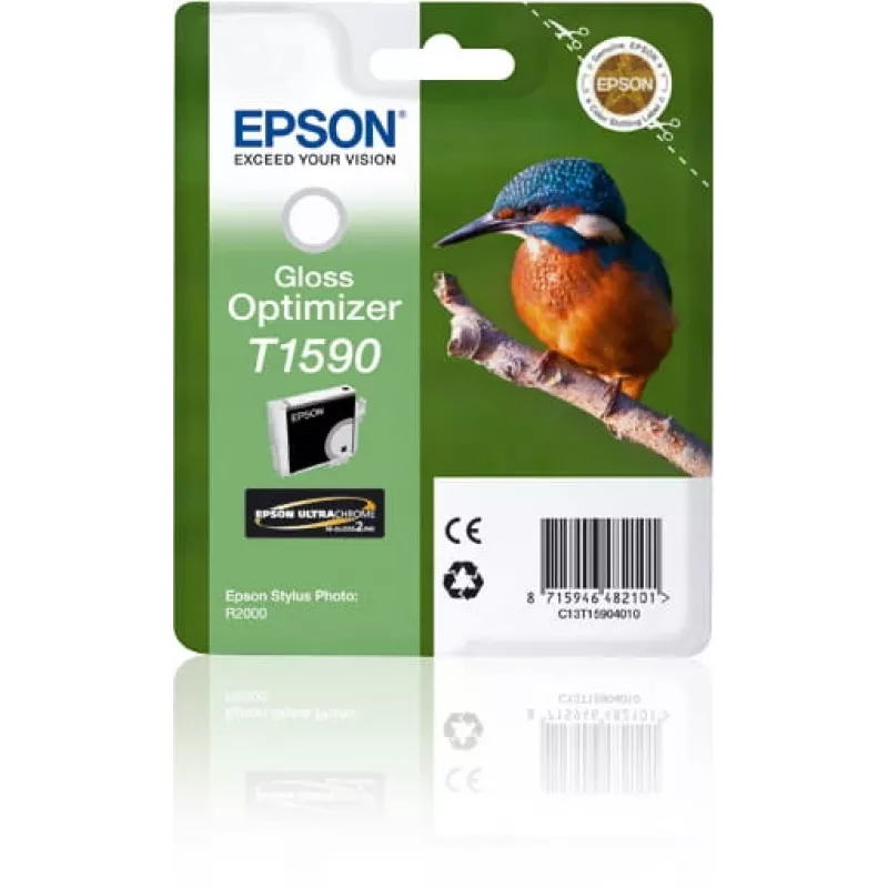 Epson T1590 Gloss Optimizer – blizgesį gerinantis pigmentinis rašalas, 1 vnt.