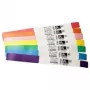 Zebra Z-Band UltraSoft raudonai balta ligoninės apyrankė