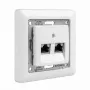 Kištukinis lizdas RJ-45 Rutenbeck 136104070