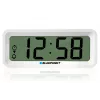 Žadintuvas BLAUPUNKT CL04WH daugiafunkcinis laikrodis, baltas – termometras, kalendorius, snaudimo funkcija, 88×37×21 mm