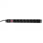 Maitinimo skirstytuvas LogiLink PDU8C01 1U 8x lizdai 19 inch