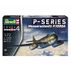 Plastikinis modelis REVELL Messerschmitt P.1099A-P-SER mastelis 1/72