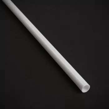 BitsPower Rigid Crystal Link Tube 12/10mm (išorinis 12mm / vidinis 10mm), 1000mm ilgio – baltas