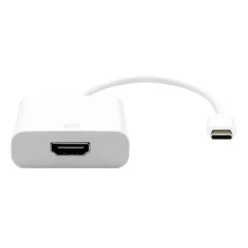 Garbot HDMI–HDMI laidas 0,2 m baltas (USB-C į HDMI adapteris, 20 cm)