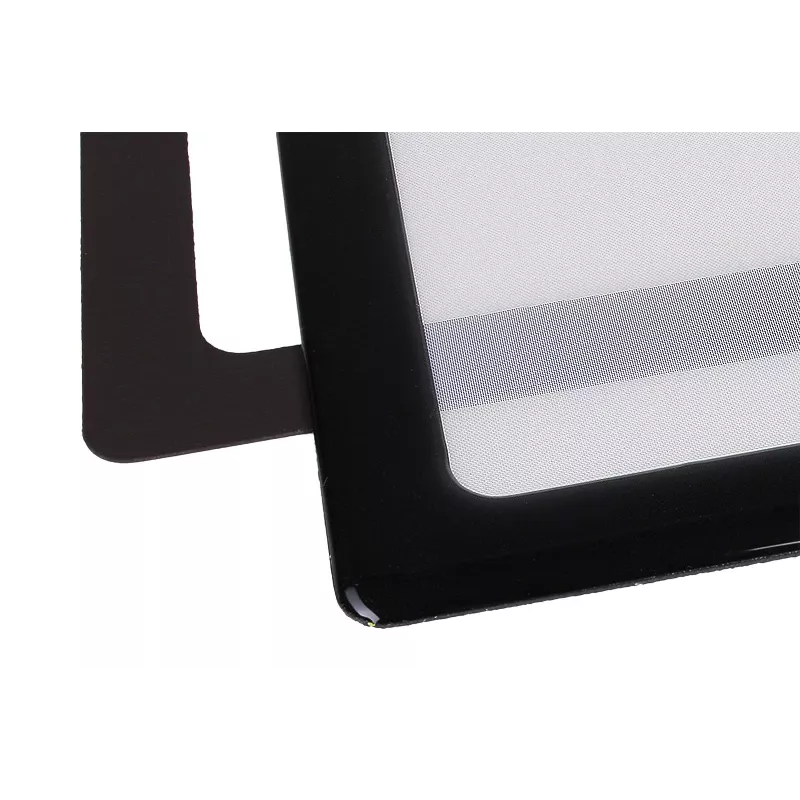 Dulkių filtras DEMCiflex DF0506 230 mm kvadratinis, juodas, plaunamas tinklelis, 230×230 mm ventiliatoriui ar angai