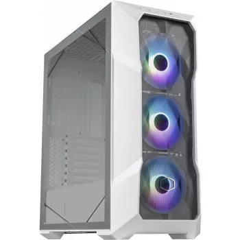 PC korpusas Cooler Master MasterBox TD500 Mesh V2 Midi Tower baltas