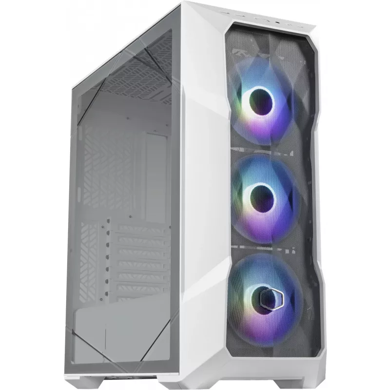 PC korpusas Cooler Master MasterBox TD500 Mesh V2 Midi Tower baltas