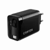 CANYON OnCharge 65RC 65W PD QC EU kištukas, juodas