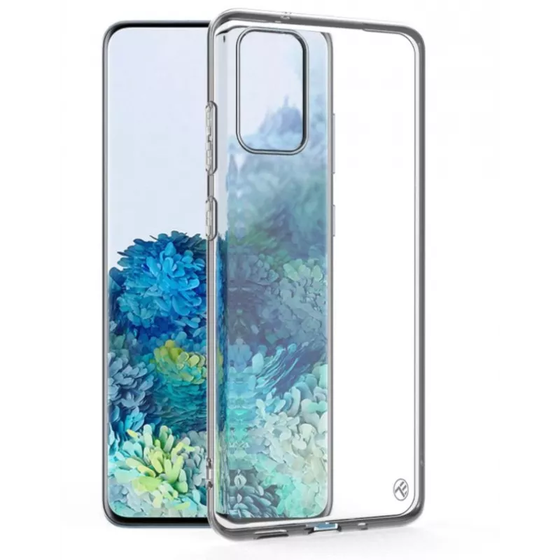 Skaidrus silikoninis dėklas Tellur Samsung S20 Plus – minkštas apsauginis dangtelis
