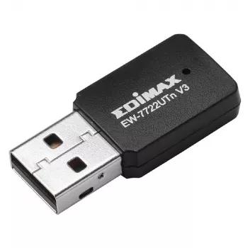 Edimax EW-7722UTn V3 – USB 2.0 belaidis tinklo adapteris, 802.11b/g/n