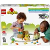 Traukinuko rinkinys LEGO DUPLO Interaktyvus nuotykių geležinkelis 10427, 57 dalių, 2 minifigūrėlės, nuo 2 metų