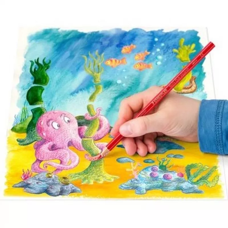 Akvareliniai pieštukai Staedtler Noris aquarell 144 10 (12 spalvų)