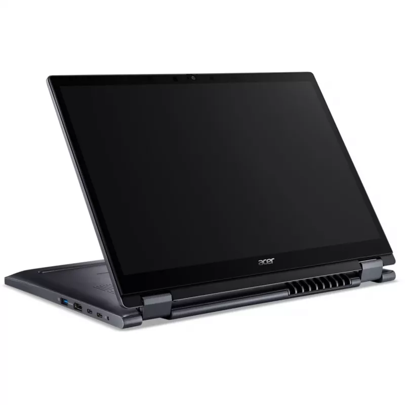 Konvertuojamas nešiojamas kompiuteris Acer TravelMate TMP414RN-54-TCO-5496 — Intel Core Ultra 5 125U, 14 colių WUXGA liečiamas ekranas, 16 GB DDR5, 512 GB SSD, Windows 11 Pro, Mėlyna