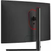 68,6 cm (27 inch) LC-Power LC-M27-FHD-240-C žaidimų lenktas monitorius, Full HD, 1 ms, 240 Hz, 3xHDMI, DisplayPort, VESA, juodas