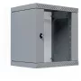 EFB Elektronik 19 Wandgehäuse X-Rack mit Glastür 400-600mm grau - Wandgehäuse (WGX-1206GR.G1)