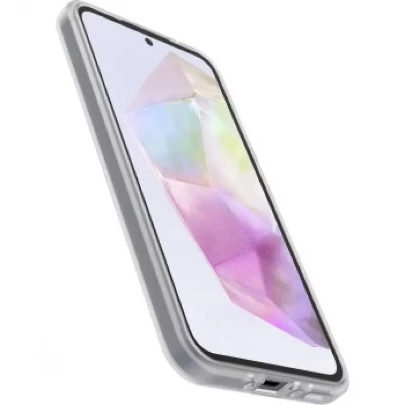 OTTERBOX React Series permatas dėklas Samsung Galaxy A35, skaidrus plonas apsauginis dėklas