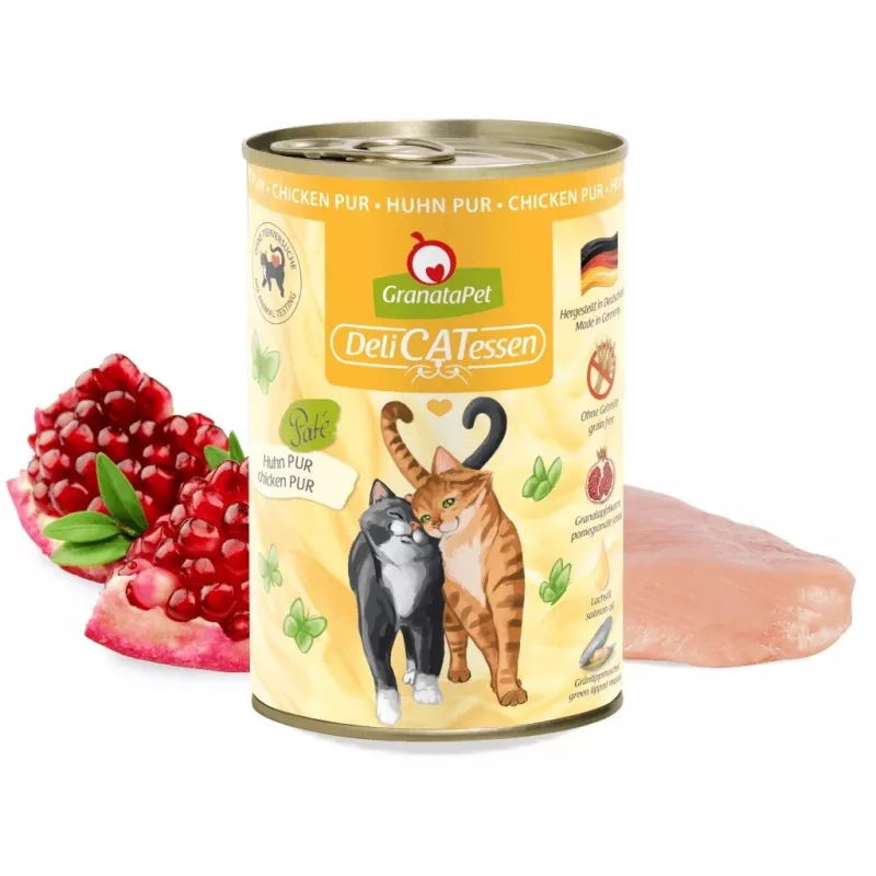 GRANATAPET DeliCATessen Chicken šlapias kačių ėdalas - 400g