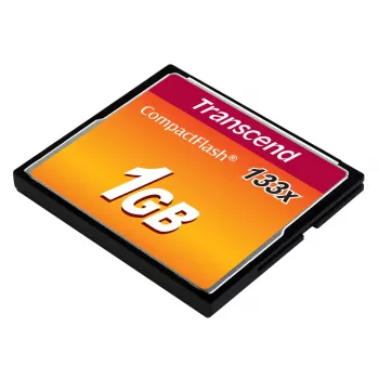 Transcend CompactFlash atminties kortelė – 1GB, 133x (TS1GCF133)