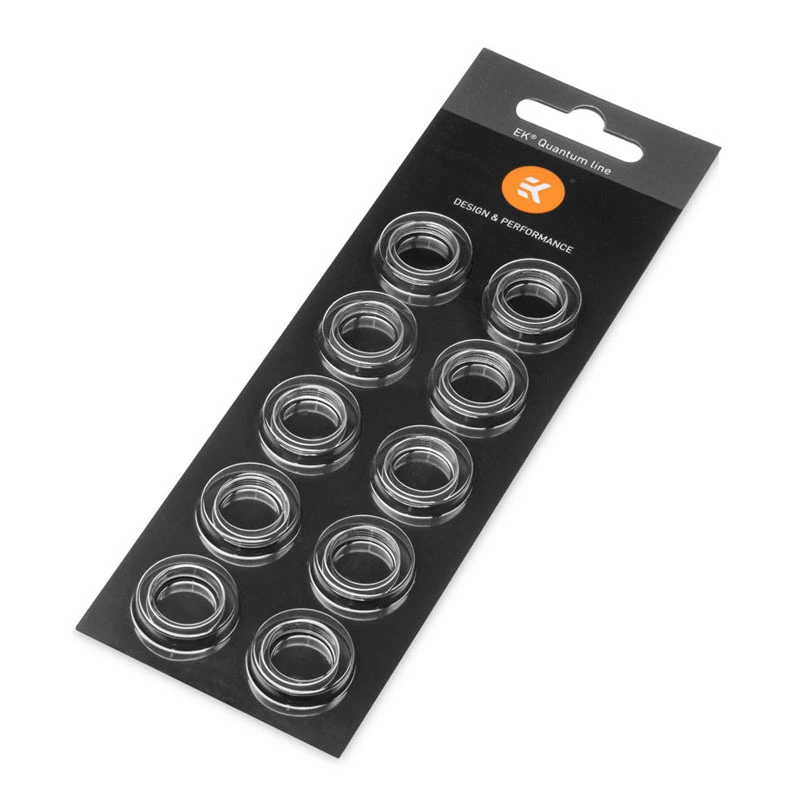 O-ring EK Water Blocks Aliuminio sidabriniai 10 vnt