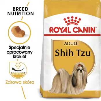 Sausas šunų ėdalas Royal Canin Shih Tzu Adult 7,5 kg – vištiena, 24% baltymų, 20% riebalų